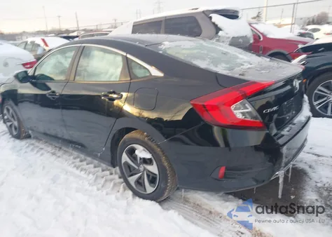 2019 Honda Civic Lx from USA, damaged, VIN 19XFC2F65KE001356